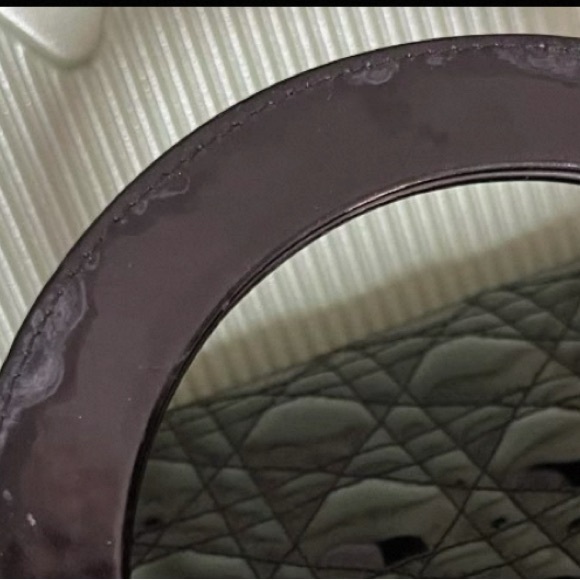 Dior 100%Authentic Dior Lady bag leather Medium - Picture 5 of 15